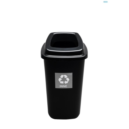 Cos plastic reciclare selectiva, capacitate 28l, PLAFOR Sort