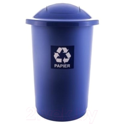 Cos plastic reciclare selectiva, capacitate 50l, PLAFOR Top