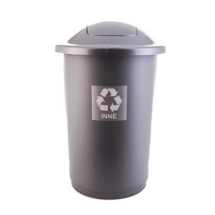 Cos plastic reciclare selectiva, capacitate 50l, PLAFOR Top