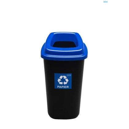 Cos plastic reciclare selectiva, capacitate 45l, PLAFOR Sort