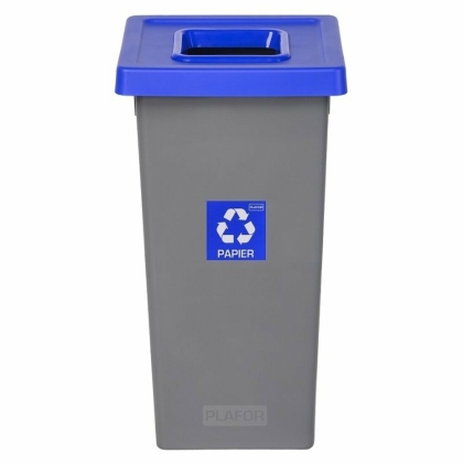 Cos plastic reciclare selectiva, capacitate 75l, PLAFOR Fit