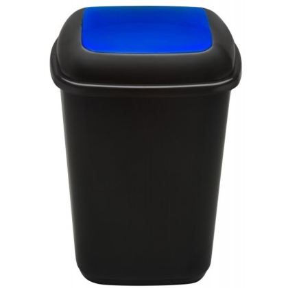 Cos plastic reciclare selectiva, capacitate 90l, PLAFOR Quatro