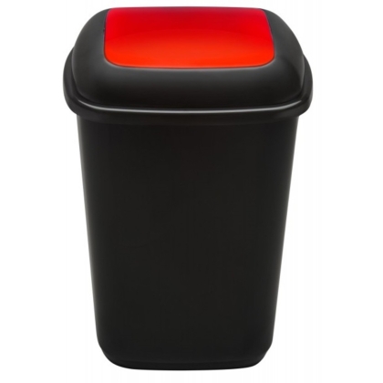 Cos plastic reciclare selectiva, capacitate 45l, PLAFOR Quatro 