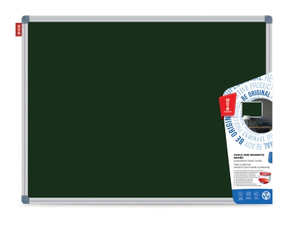 Tabla scolara magnetica verde pentru creta 120 x 240 cm Memoboards