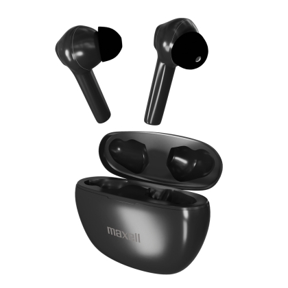 Casti bluetooth TWS DYNAMIC + earbuds negru Maxell