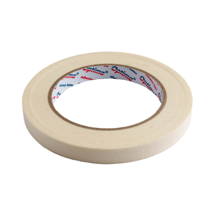 Banda adeziva hartie 12 mm x 50 m Optima
