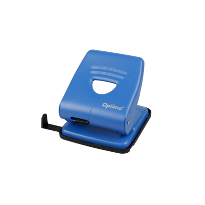 Perforator metalic 30 coli, Optima Premium MP30 - albastru