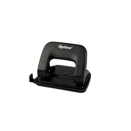 Perforator metalic 25 coli, Optima Classic MP25 - negru