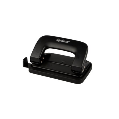 Perforator metalic 12 coli, Optima Classic MP12 - negru