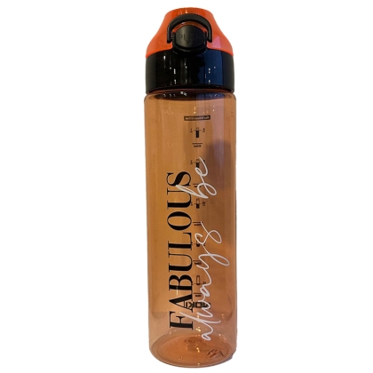 Sticla pentru apa Noki Tritan 630 ml. cu deschidere automata si maner