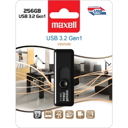 Memory stick 256GB VENTURE USB 3.2 Maxell