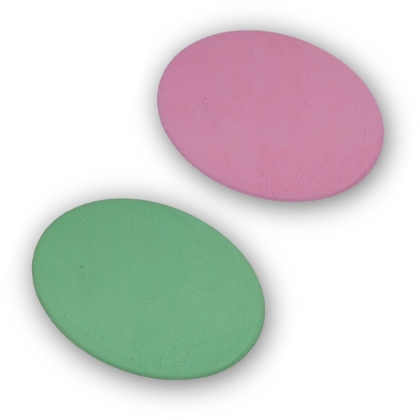 Radiera ovala 45x33x10 mm Ark