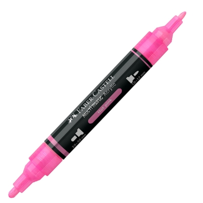Marker acrilic multimark 329 ROZ APRINS Faber Castell