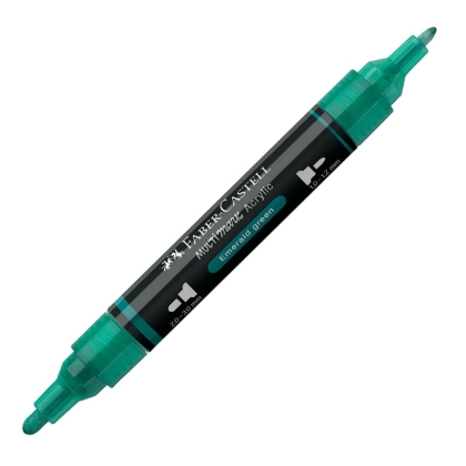 Marker acrilic multimark 358 VERDE SMARALD Faber Castell