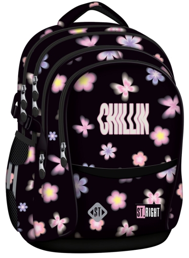 Ghiozdan clasele V-VIII BP-01 FLOWER MOOD St.Right Majewski