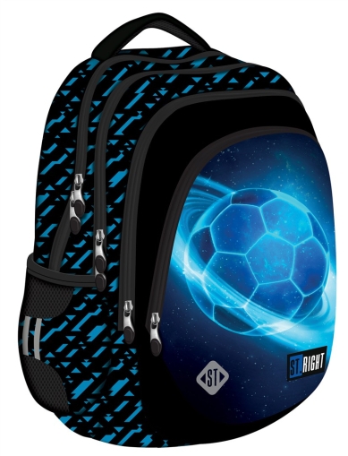 Ghiozdan clasele V-VIII BP-06 COSMIC SOCCER St.Right Majewski