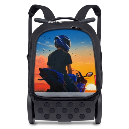 Ghiozdan troller Nikidom Roller Up XL Rider