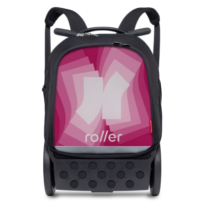 Ghiozdan troller Nikidom Roller Up XL Kinetic Pink