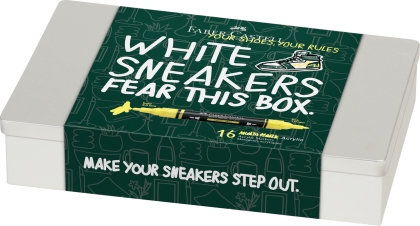 Marker acrilic multimark 16 buc/cutie metal KICKS Faber Castell