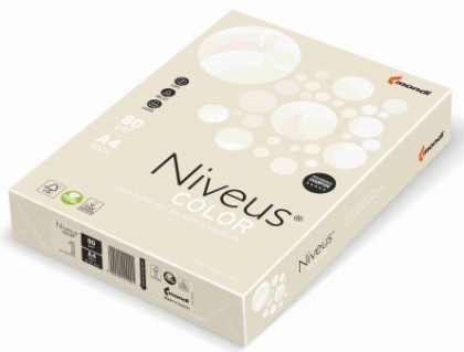 Hartie colorata A4 80 g. 500 coli/top NIVEUS, culori pale