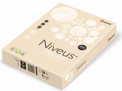 Hartie colorata A4 80 g. 500 coli/top NIVEUS, culori pale