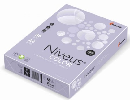 Hartie colorata A4 80 g. 500 coli/top NIVEUS, culori trend