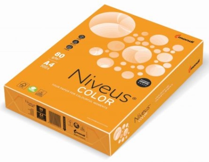 Hartie colorata A4 80 g. 500 coli/top NIVEUS, culori intense