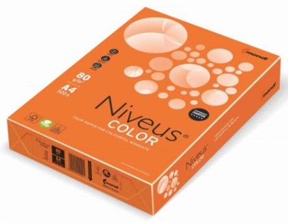 Hartie colorata A4 80 g. 500 coli/top NIVEUS, culori intense