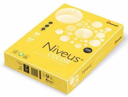 Hartie colorata A4 80 g. 500 coli/top NIVEUS, culori intense