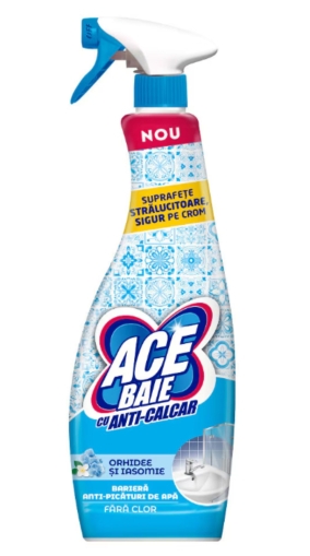 Solutie baie fara clor ACE 650 ml. cu pulverizator