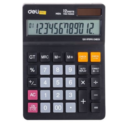 Calculator de birou Deli, 12 digiti, M01420