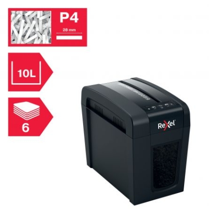 Distrugator documente manual Secure X6 slim cross Rexel