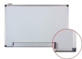 Whiteboard magnetic cu rama din aluminiu 45 x 60 cm Optima