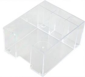 Suport plastic pentru cub hartie cu accesorii Flaro