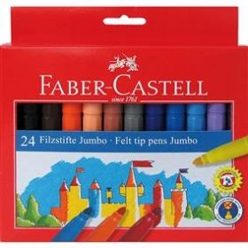 Carioca Jumbo 24 culori/set Faber Castell 