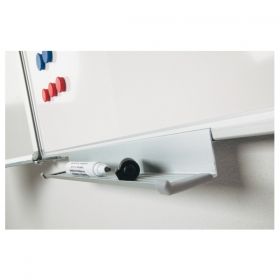 Whiteboard magnetic alb cu 5 suprafete, 100 x 200 cm, cu rama din aluminiu RC, SMIT