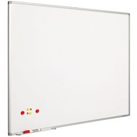 Whiteboard magnetic alb 120 x 300 cm, cu rama din aluminiu, SMIT