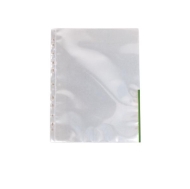 File protectie document A4 100 buc/set 105 microni Esselte margine color