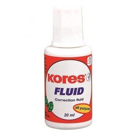 Fluid corector cu pensula Kores, (solvent) 20 ml.