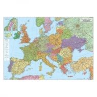 Harta Europa rutiera si politica 100 x 70 cm