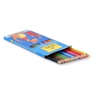 Creioane colorate 12 culori / set Adel