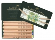 Creioane pastel pitt 12 Culori Faber Castell 