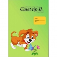 Caiet tip II, 24 file, 5 buc/set