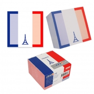 Notes autoadeziv 70 x 70 mm Stick''n 400 file, France - alb