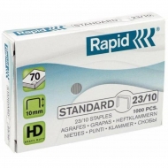 Capse 23/10 Rapid Standard 1000 buc/cut