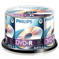 DVD-R Philips 4.7GB 16X, 50 buc/bulk