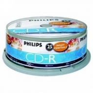 CD-R Philips 700MB 52X, 25 buc/bulk