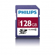 Card memorie SDXC, clasa 10, Philips 128GB