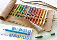 Roll-up 18 creioane colorate acuarela + accesorii Albrecht Durer Magnus, Faber Castell