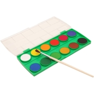 Acuarele Alpino 12 culori/cutie + pensula